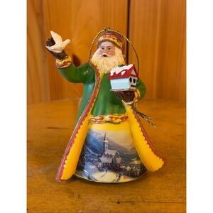 1989 Thomas Kinkade Old World Santa's Christmas Heirloom Ornament (7217) Read